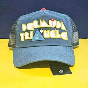 Goorin Bros The Farm Trucker Hat DUST BIN CAPSULE VANISHING ACT BERMUDA TRIANGLE